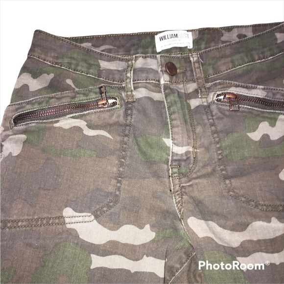 William Rast Cargo Jane Skinny Camo Pants Size 26 Camoflauge - Picture 9 of 14